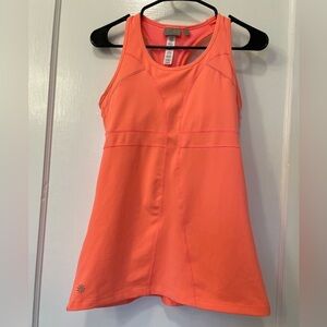 Athleta Turbocharge Tank Top Neon Coral Small Tall